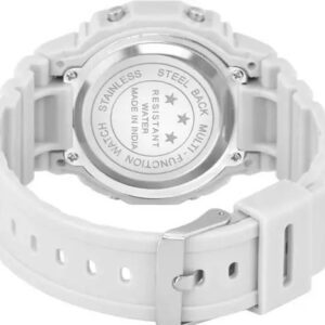 Divya Sur Explosion Couple Waterproof Electronic Waterproof Smart Watch (White)-For Boys & Girls