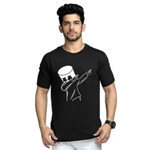 Divya Sur Premium Polyester Printed Half Sleeves T-shirt (Pack of 1)