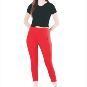 Divya Sur STYLISH ALLISTON WOMENS JEGGINS (RED)