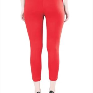 Divya Sur STYLISH ALLISTON WOMENS JEGGINS (RED)