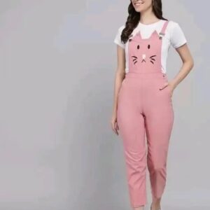 Divya Sur Pink women Dungaree