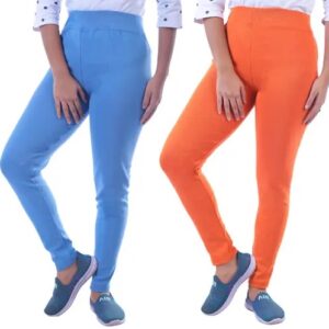 Divya Sur WOMENS STYLISH PLAIN JEGGINGS
