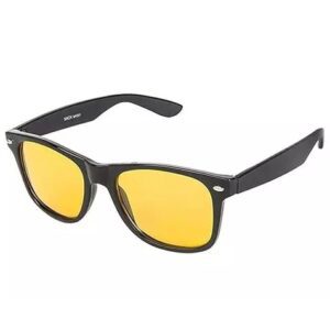 Divya Sur Men Black Plastic Wayfarer , UV Protected Sunglasses (Pack of 1)