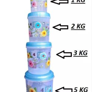 Divya Sur KING CONTAINER 4 PCS SET BEST QUALITY