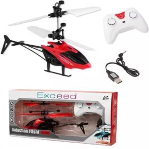 Divya Sur Toys Remote Control Helicopter toy with dual mode lighting and charging Cable