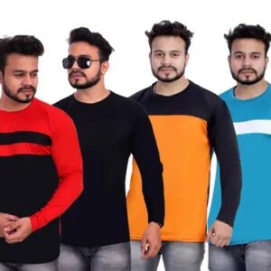 Divya Sur PACK OF 4 ROUND NECK TSHIRT