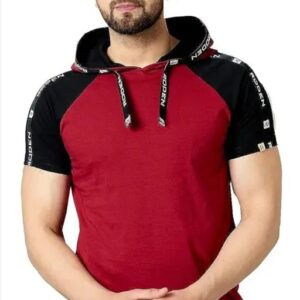Divya Sur Mens Hooded Tshirt