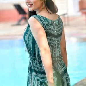 Divya Sur Relaxed Fit Sleeveless for Women Floral Jumpsuit