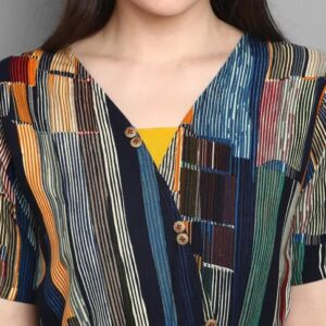 Divya Sur Women’s Rayon Foil Printed Jumpsuit