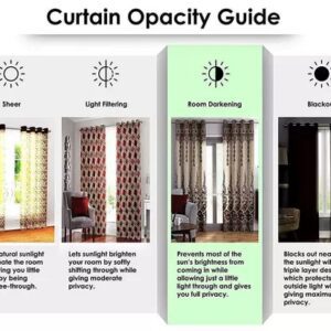 Divya Sur Home Tex Cursh Curtain Heavy Quality Product Pack Of 2 4×7 Feet