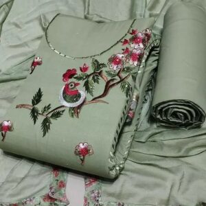 Divya Sur Women Cotton Suit Rangeela Pista