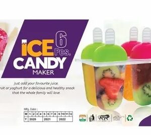 Divya Sur Plastic Ice Cream Kulfi Maker Popsicle Mould Set (6pcs)
