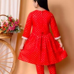 Divya Sur Cotton Silk Girl (Red)
