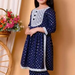Divya Sur Cotton Silk Girl (Blue)